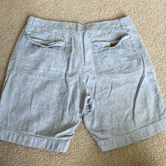 Men’s J Crew Linen Blend Shorts - Size 34 - Picture 2 of 3